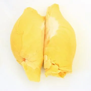 Durian e isolated on white background. Stock-Fotos