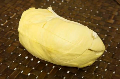 Durian peel sharp thorn fruit king Thai Asian concept Stock Photos