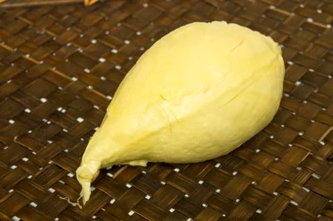 Durian peel sharp thorn fruit king Thai Asian concept Stock Photos