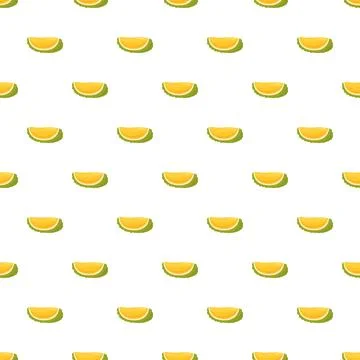 Durian slices creating a repeating seamless pattern 스톡 일러스트