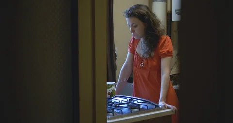 During a quarrel 스톡 동영상 111860321