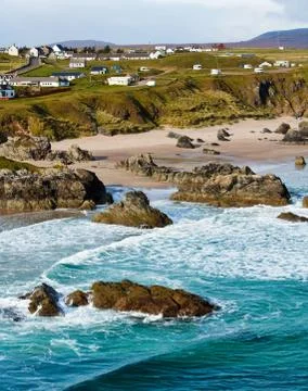 Durness beach Stock Photos