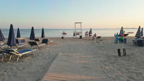 Durres beach Stock Footage 312672416
