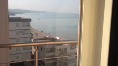 Durres beach Stock Footage 313557101