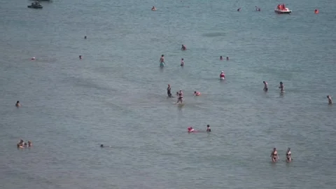 Durres beach Stock Footage 313557789