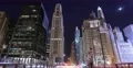 DuSable Bridge at night, Chicago time lapse 4k or 4k+ Resolution
