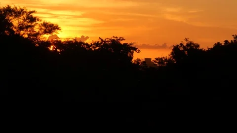 Dusk at Chichen Itza Stock Footage 94710343