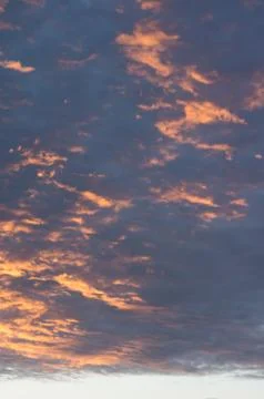 Dusk cloud Stock Photos