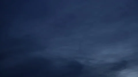 Dusk Clouds Video stock 66271521