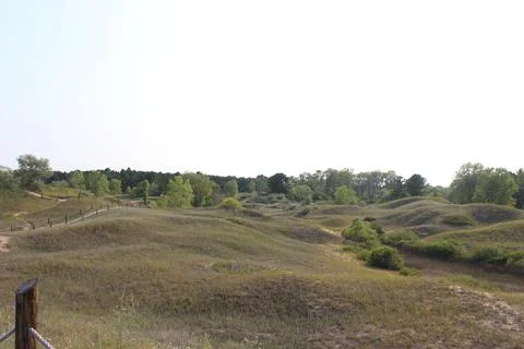 Dusk Dunes 스톡 사진