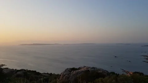 Dusk la maddalena Stock Footage 162046949