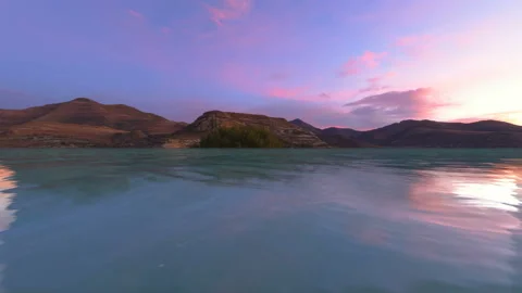 Dusk Landscape Stock Footage 105210883