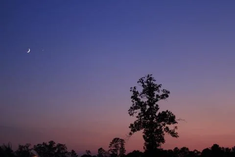 Dusk Landscape Stock-Fotos