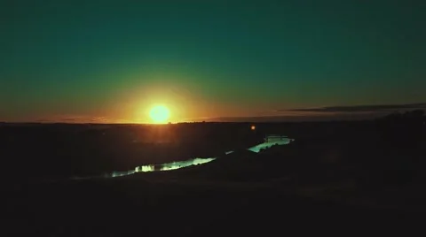 Dusk Lapse Stock Footage 64365301