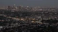 Dusk Los Angeles Downtown Cityscape Sightseeing Aerials Panoramic View Office LA HD Footage