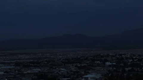Dusk over the City Stock Footage 314327794