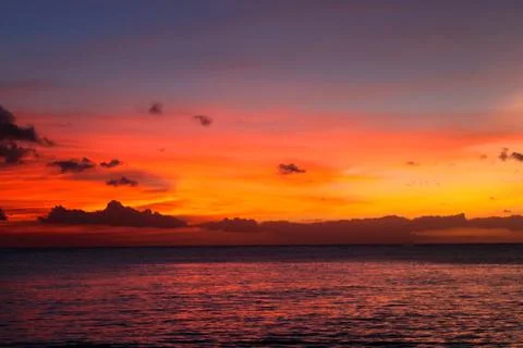 Dusk Sky 库存照片