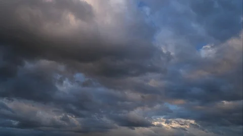 Dusk sky time lapse. Nature composition. 動画素材 112749867