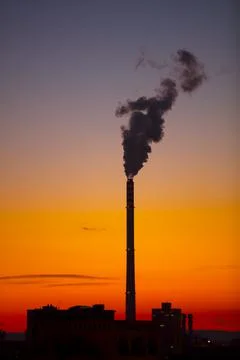 Dusk Smoke Stock Photos