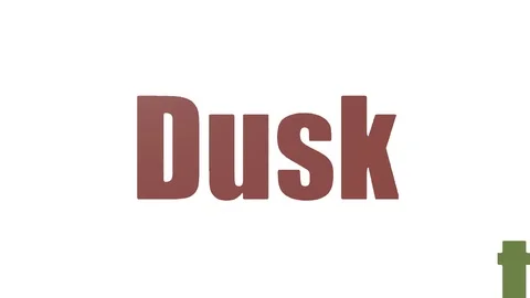 Dusk Tag Cloud Animated Isolated Stock Footage 103097650