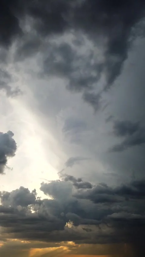 Dusk Till Dawn Twilight Sunset Clouds Time-lapse Stock Footage 338008731