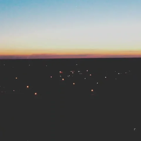 Dusk Time lapse drone Stock Footage 237337725