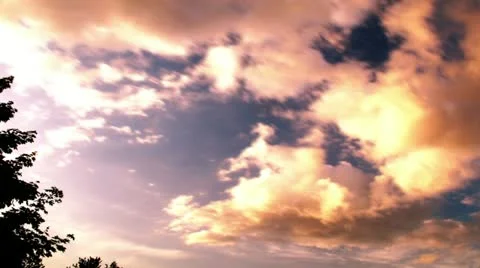 Dusk time lapse t3261E Stock Footage 11213550