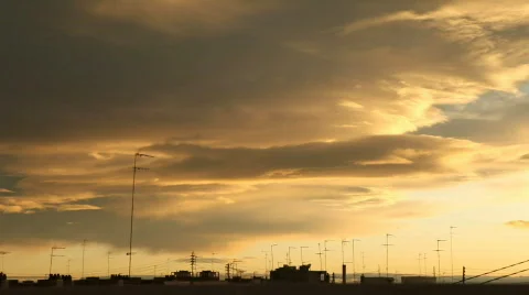 Dusk timelapse 库存影片 781323