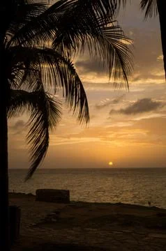 Dusk in Varadero Stock Photos