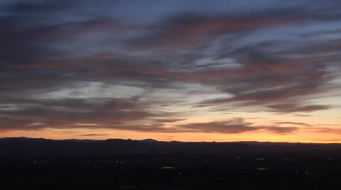 Dusky Cirrus Stock Footage 54719867