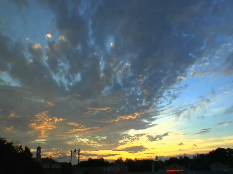 Dusky Sky Stock Footage 285877