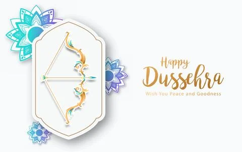 Dussehra Navratri Stock Illustration