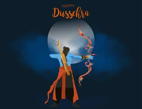 Dussehra Navratri Stock Illustration