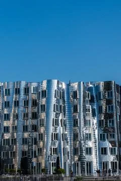 Dusseldorf architecture. Stock Photos