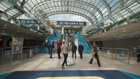 Dusseldorf Germany 7 May 2026 Interpack Hall Visitors Stock Footage 334583005
