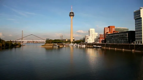 Dusseldorf, Germany Stock Footage 918985