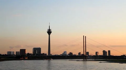 Dusseldorf, Germany Stock Footage 8518592