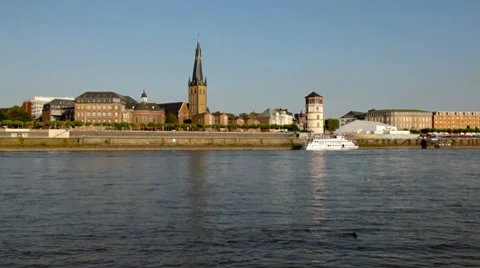 Dusseldorf, Germany Stock Footage 8606915