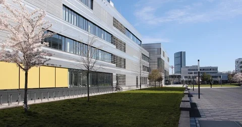 Dusseldorf University of Applied Sciences HSD Stock Footage 127427950