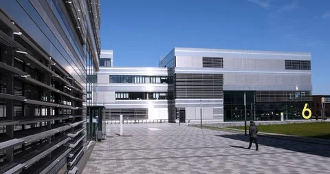 Dusseldorf University of Applied Sciences HSD Stock Footage 127428697