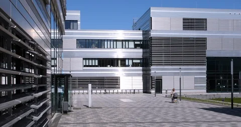 Dusseldorf University of Applied Sciences HSD Stock Footage 127428880