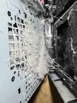 Dust Accumulation Inside Electronic Device Stock Photos
