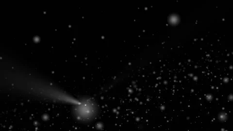 Dust on black backround Video stock 133620475