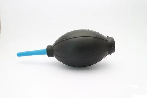 Dust blower for digital camera Stock Photos