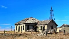 Abandoned Farms During The Dust Bowl by Bettmann