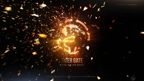 Dust Cinematic Logo Reveal  After Effects	Stock