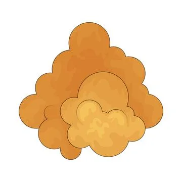 Dust Cloud illustration イラスト素材