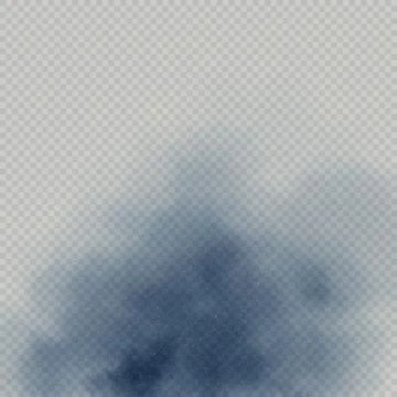 Dust cloud or fire smoke special effect on transparent background. EPS 10 イラスト素材