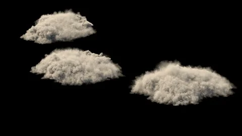 Dust clouds from the destruction of the building / Sand storm / Explosion smoke. Stock Footage 100968858