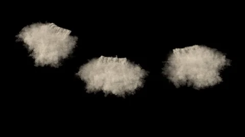 Dust clouds from the destruction of the building / Sand storm / Explosion smoke. Stock Footage 100975182